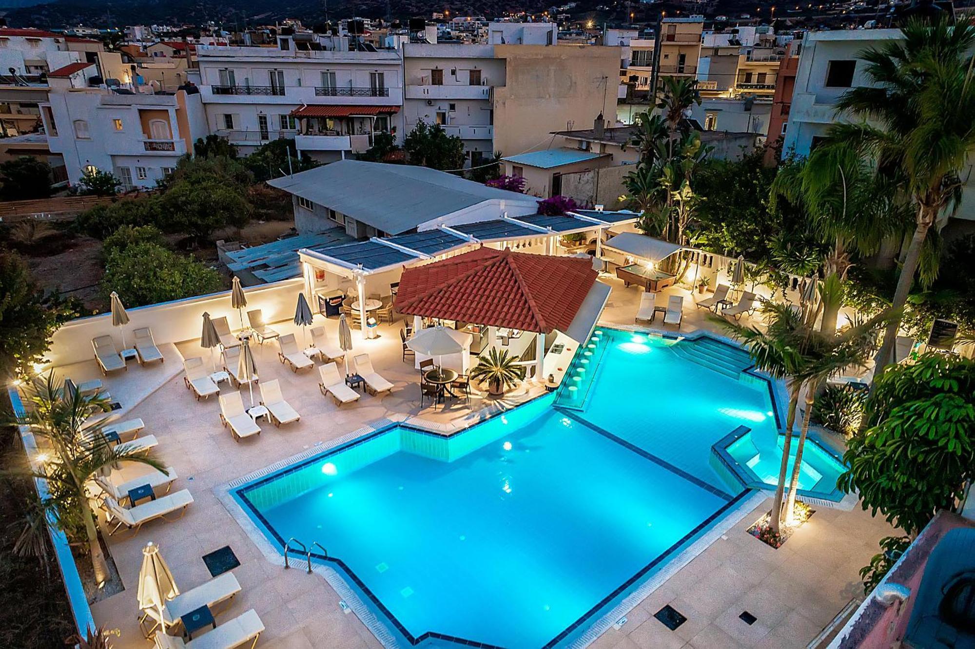 Malia Mare Hotel Bagian luar foto