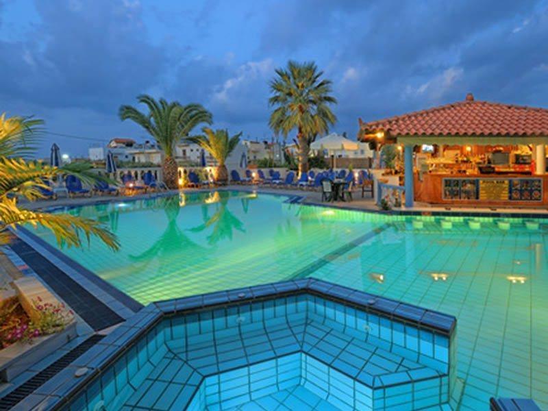 Malia Mare Hotel Bagian luar foto